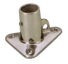 Vardavela montaj pabucu 90' 25mm Krom