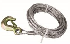 Römork Vinç için Galvaniz Çelik halat  Ø5mm*6 metre