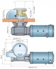 REGAL Tamburlu-Fenerli ırgat 24V 3000W
