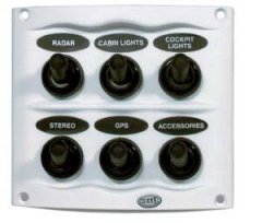 HELLA Kontrol paneli 6 lı Beyaz
