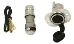 Krom Işıklı çakmak-Priz