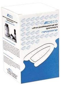 Hypalon Bot İçin Ultra Profesyonel Tamir Kiti, Gri Kumaş