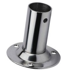 Krom Dairesel Taban 90 ' Çap 25mm