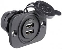 Çiftli USB soket