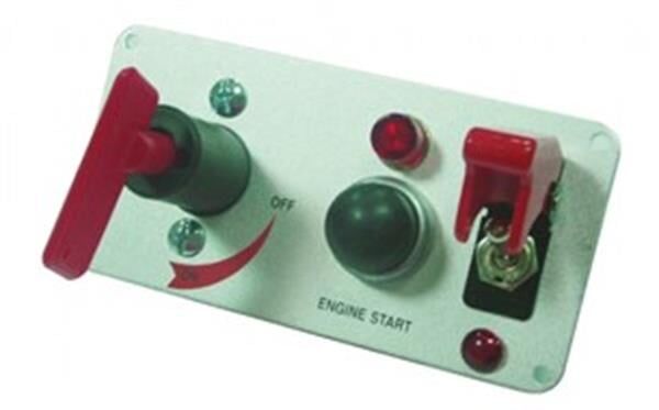 Marine Town Akü Şalteri ve Start Butonu 12V / 30A