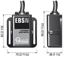Quick elektronik sintine flatörü Amper: 15 A
