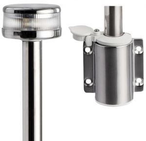 Osculati Krom direkli silyon feneri 12V Krom 100 cm