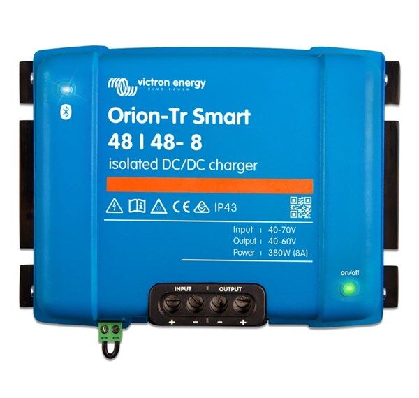 ORION-TR SMART ISOLATED 48/48V-8A DC-DC CHARGER