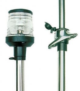 Silyon Feneri Teleskopik 12V / 10W – 60 cm Siyah