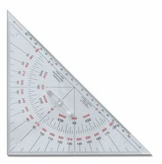 Üçgen Harita cetveli, 25cm