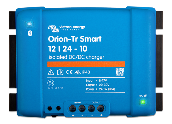 Victron Akü Şarz Cihazı, ORION-TR SMART 12/24-10A (240W) İzoleli DC-DC