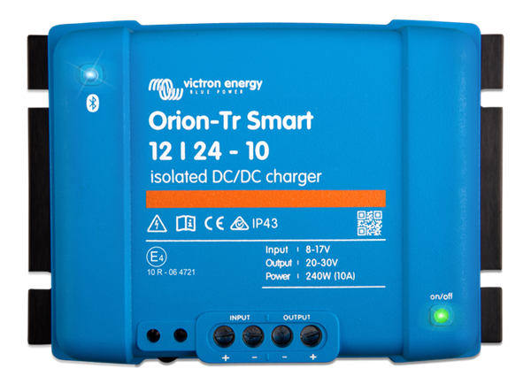 Victron Akü Şarz Cihazı, ORION-TR SMART 12/24-10A (240W) İzoleli DC-DC