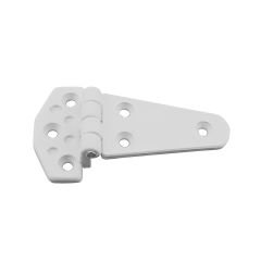Lalizas Plastik Karavan-Tekne Menteşesi 100x60x4.5mm Beyaz