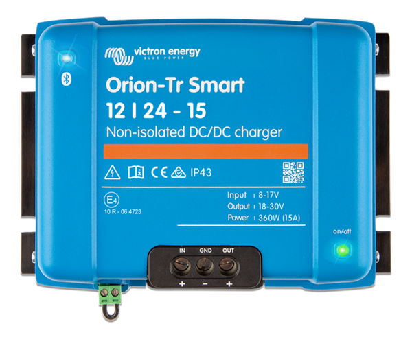 Victron Energy Orion-tr Smart 12/24-15A (360w) Dc-dc Charger