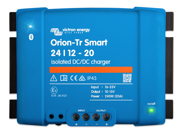 Victron Orion-Tr Smart 24V/12V 20A 240W İzoleli DC-DC Şarj Cihazı