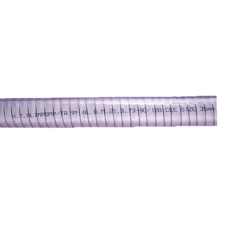 Nuovarade PVC Spiralli Şeffaf Su Hortumu, 25mm  1''