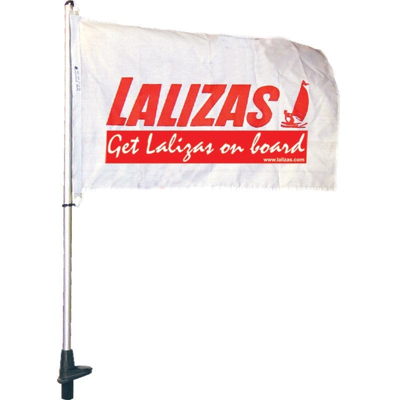 Lalizas Bot-Tekne için Bayrak Direği Soketli 50cm Beyaz