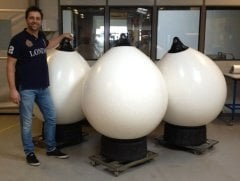 DanFender B seri Balon Usturmaça BEYAZ B-120 96*124 cm