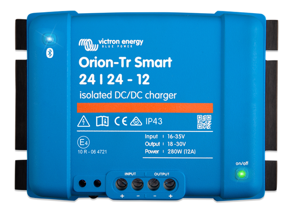 Victron Akü Şarz Cihazı ORION-TR SMART 24/24-12A(280W) İzoleli DC-DC