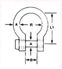 Osculati Krom Omega Kilit, 316 Kalite