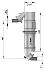 Vetus Muffler/Goose Neck  NLPG