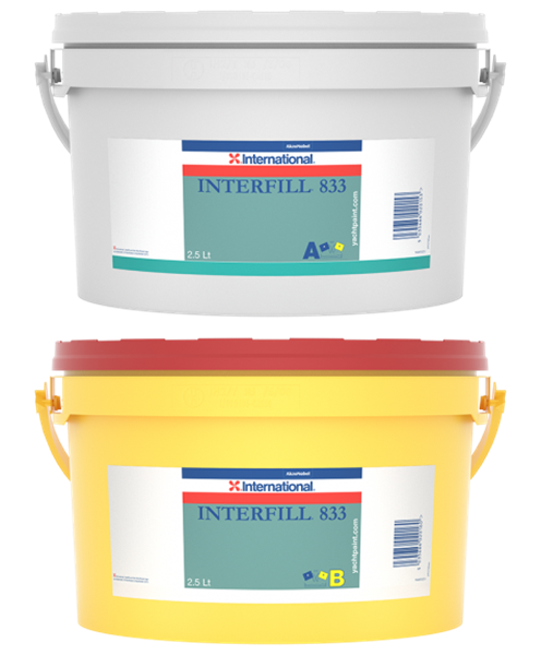 international İnterfill 833  5 litre epoksi dolgu macunu
