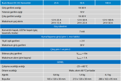 BUCK BOOST DC DC KONVERTOR 12/24 100A