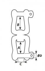 Wichard Fırdöndü kilit-kilit 10 mm