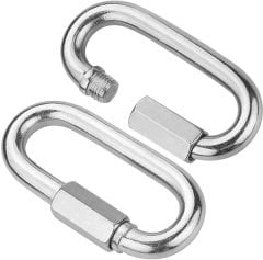 Somunlu Krom Karabina  Ø6mm