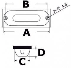 Su Altı Aydınlatma Lambası 20W Mavi