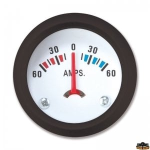 Trem ampermetre 60A Beyaz