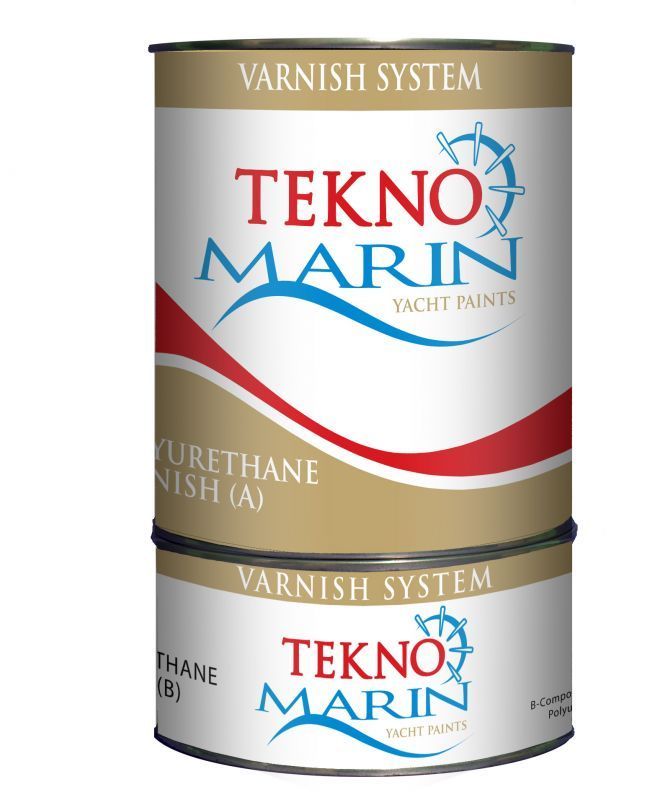 TEKNOMARİN Polyüretan Ahşap Verniği, Parlak 3 kg