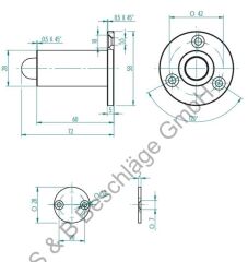 Ayarsız kapı stoperi