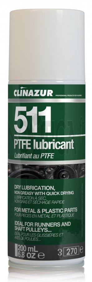 Clin Azur 511 PTFE Teflon Sprey Kuru yağlayıcı