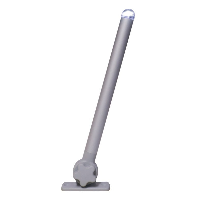 Lalizas MICRO LED Işıklı Direk Katlanır 60cm, Beyaz Işık,Gri
