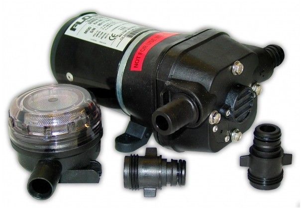 QUAD II Transfer Pompası 12.5 Lt/dk. Volt: 12V  Kapasite: 12.5 LT/DAK.