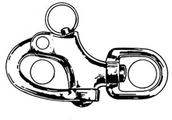 Snap shackle-mandar kilidi 70 mm