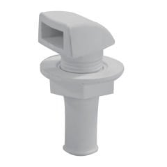 Plastik Marin Tank havalandırma, 1/2'' Hortum, Beyaz
