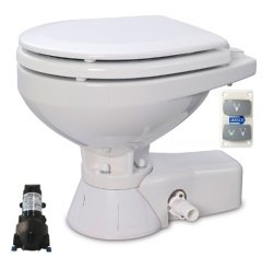 JABSCO Elektrikli WC Sessiz PAR-MAX Pompalı Büyük Taş 12 V.