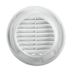 Plastik havalandırma ızgarası 76mm beyaz