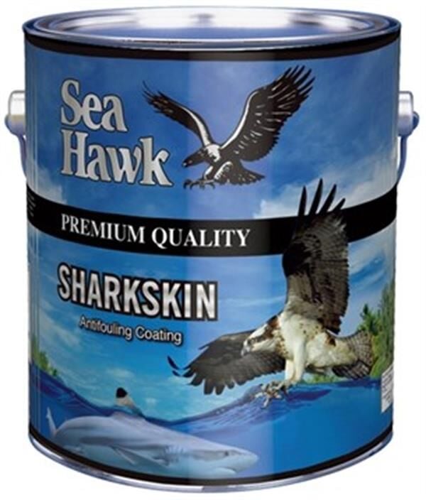 Sea Hawk SHARKSKIN Sert Bakırlı Zehirli tekne karina boyası 3,78 litre kırmızı / red