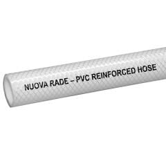 Nuovarade Marin Su Hortumu, PVC, Beyaz 13mm-1/2'', Çelik Tel Takviyeli