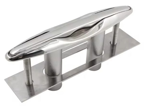 NuovaRade Koç Boynuzu, 15 cm, Alttan Vidalı, 6'', İnox 316