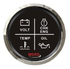 MORS Motor Alarm Seti Siyah