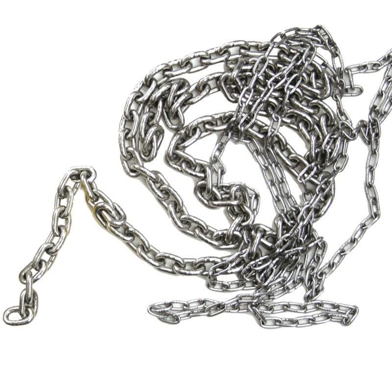 Nuova Rade Daldırma Galvaniz Tekne Zinciri ISO 4565, Çap. 12mm, Kalibre