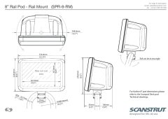 SPR-8-RM Beyaz 8 Kompakt Pod Raya Montaj