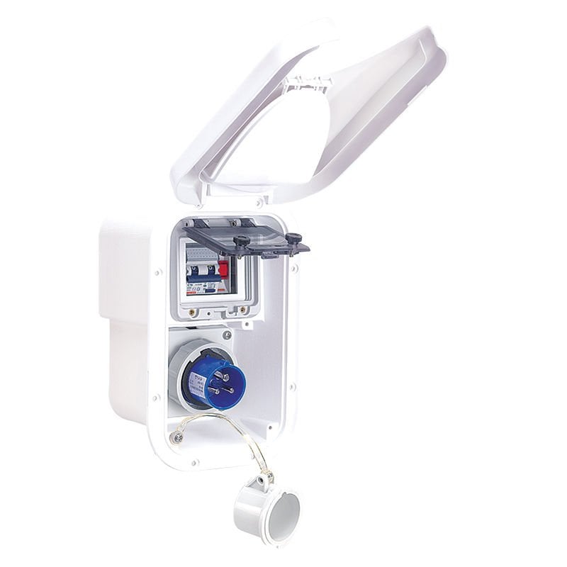 Nuova Rade Sahil Elektrik Fiş Sistemi, 32A/220V, Beyaz