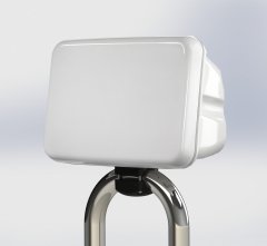 SPR-7-RM 7 Ekran için Beyaz Pod, Raya montaj