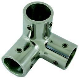 Krom bağlantı Köşe  Çap: 25mm