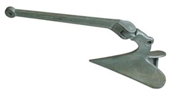 Sumar Pulluk tipi Galvaniz tekne çapası 7 kg